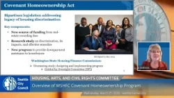 Housing, Arts and Civil Rights Committee 3/25/2026