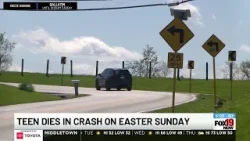 Подросток погиб в автокатастрофе в пасхальное воскресенье.