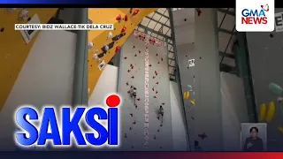 2 atletang may dugong Pinoy, nagtala ng national record sa speed climbing events sa Italy | Saksi