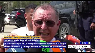 Ministro: "No tengo informes sobre altos oficiales ligados a estructuras criminales"