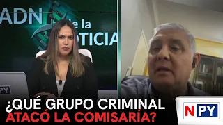 Which criminal group attacked the police station?