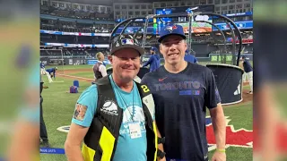 Father visiting 30 MLB parks in 30 days in a life vest in memory of his late son