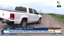 Macia   Preocupación por el mal estado de la ruta Nº 30 EB