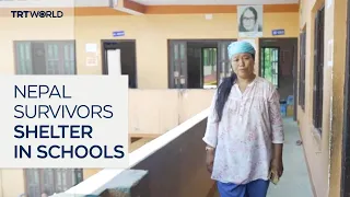 Thousands of survivors shelter in schools weeks after Nepal floods