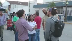 Human Rights Commission demands support for victims of the clean water march at Casa Jalisco