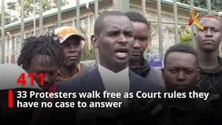 33 Protesters walk free as Court rules they have no case to answer