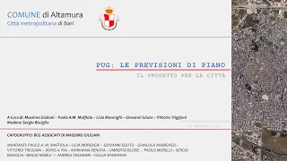 CONVEGNO PUG ALTAMURA SECONDO INCONTRO