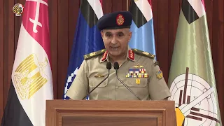الفريق أشرف سالم زاهر يشهد حفل تخرج دورات جديدة من دارسى الدراسات العليا والإستراتيجية