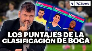 MONTERO, EL PUNTO MÁS ALTO DE BOCA; LOS DELANTEROS, LOS MÁS BAJOS: los PUNTAJES del XENEIZE 🔵🟡