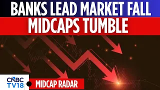 Nifty Below 23,100, Sensex Tanks 1,150 Points; Banks, Metals Worst Hit; Midcaps Under Pressure