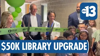 William Lummis Elementary Gets New $50,000 Library Upgrade