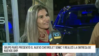 Grupo París unveiled the new Chevrolet Sonic and delivered new 0-mile vehicles