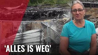 Els is alles kwijt door brand in loods