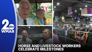 Horse and livestock workers at Maryland State Fair celebrate milestones