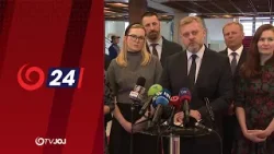 Tlačová beseda strany SAS o aktuálnej politickej situácii (27.1.2026)