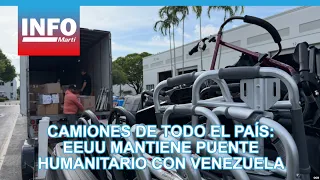 Trucks from Across the Country: US Maintains Humanitarian Bridge with Venezuela