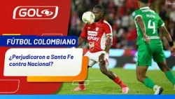 "Es una acción natural la de Rodallega sobre Haydar" ? ¿Perjudicaron a Santa Fe? ??