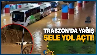 Breaking News: Roads Turn Into Lakes in Trabzon, Homes and Businesses Flooded! | NTV