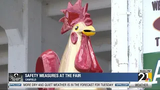 Safety measures at the Canfield Fair