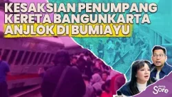 Kereta Api Bangunkarta Anjlok, Penumpang Evakuasi Diri ke Stasiun Bumiayu