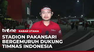 Atmosphere at Pakansari Stadium during the Indonesia vs. Cambodia Match | tvOne Main News