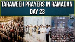Taraweeh Prayers in Ramadan Episode 23 | Raah TV | Urdu | Fasting