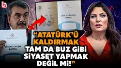 TARİHİ ÇIKIŞ! Atatürksüz karneyi İBB soruşturmasına bağlayan Bakan Tekin'e Ece Üner'den olay sözler!