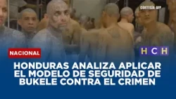 Honduras analiza aplicar el modelo de seguridad de Bukele contra el crimen
