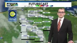 A cold and mostly cloudy afternoon