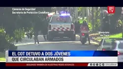 CINCO TV - El COT detuvo a dos jóvenes que circulaban armados