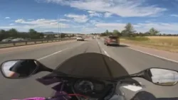 Motorcyclist who posted YouTube video of speeding on I-25 pleads guilty