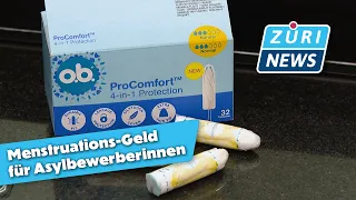 Period Poverty Pay: Zurich City Council wants to help asylum seekers | ZüriNews