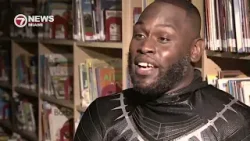 Non-profit organization uses superheroes to bring the power of reading to Florida classrooms