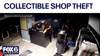 Thieves target Twin Lakes collectible shop | FOX6 News Milwaukee