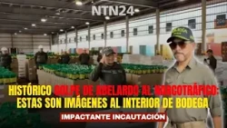 HISTORIC BLOW TO DRUG TRAFFICKING BY ABELARDO: here is footage from inside the seizure warehouse
