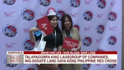 Talapagobra king LausGroup of Companies, mig-donate lang daya keng Philippine Red Cross
