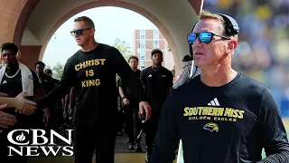 Southern Miss Coach's BOLD Faith Declaration Before Big Win