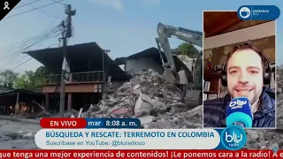 OVER 170 DEAD IN COLOMBIA EARTHQUAKE
