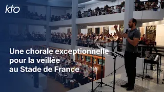 Une chorale exceptionnelle pour la veillée au Stade de France