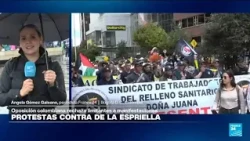 Informe desde Bogotá: protestas contra De la Espriella, pasadas por agua, pero en normalidad