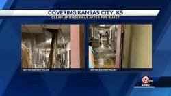 Busted pipe leads to mess at University of Kansas Health System