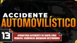 Aparatoso accidente en Santa Cruz Verapaz: vehículos quedaron destruidos