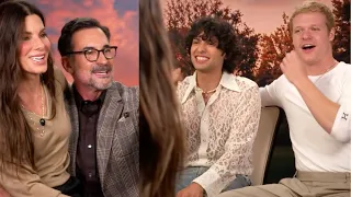 Sandra Bullock CRASHES Xolo Maridueña & Solly McLeod’s ’Practical Magic 2’ Chat (Exclusive)