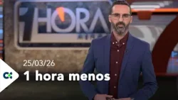 1 hora menos | 25/03/26