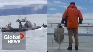 6 people unaccounted for after charter boat sinks in BC's Georgia Strait