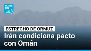 Reapertura del estrecho de Ormuz: Irán condiciona pacto marítimo con Omán • FRANCE 24 Español