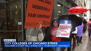 City Colleges of Chicago faculty union announces Oct. 19 strike deadline amid contract dispute