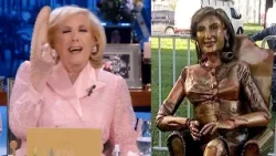 Mirtha reveló que PIDIÓ QUE BAJEN LA POLÉMICA ESTATUA que le hicieron en su Villa Cañás natal