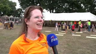 40 jaar KVW Egchel gevierd met twee meter vlaai en buurtbarbecue