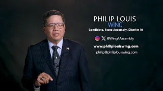 PHILIP WING, CANDIDATE, STATE ASSEMBLY DISTRICT 19